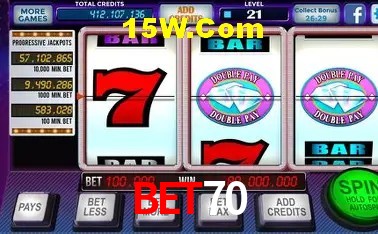 Bônus e promoções da Bet70
