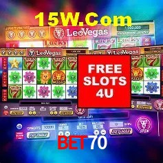 Jackpots e promoções na Bet70