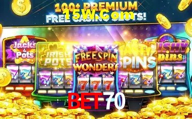 Loterias online na Bet70